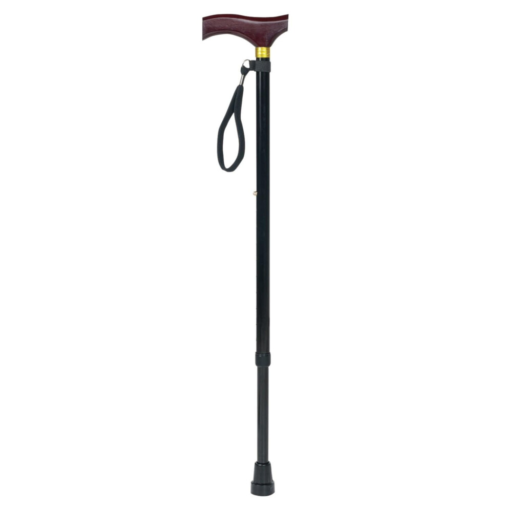 Aidapt Adjustable Height Lightweight Walking Stick With Anti Slip Ferrule Foot To Aid Stability And Confidence When Walking Suppli