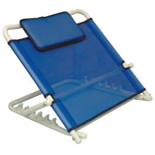 NRS Healthcare L98229 Healthcare Adjustable Angle Back Rest, Blue, Pack of 1
