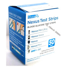 GlucoRx Nexus Test Strips (50)