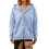 (XL, Blue) Veste à capuche fermeture éclair. 1