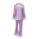(L, Purple) Conjunto de pijama e calça. 2
