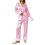 (L, Pink) Conjunto de pijama e calça. 6