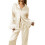 (L, Champagne) Conjunto de pijama e calça. 10
