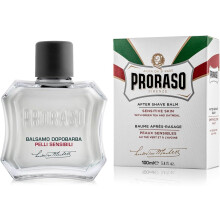 Proraso Aftershave Balm For Sensitive Skin, 100ml, Alcohol-Free Post Shave Balm