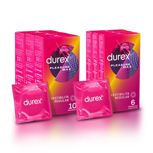 Durex 48 Durex Pleasuremax Condoms