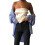 (L, White) Débardeur bustier sans E-girl Y2K 2