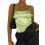 (M, Green) Débardeur bustier sans E-girl Y2K 3