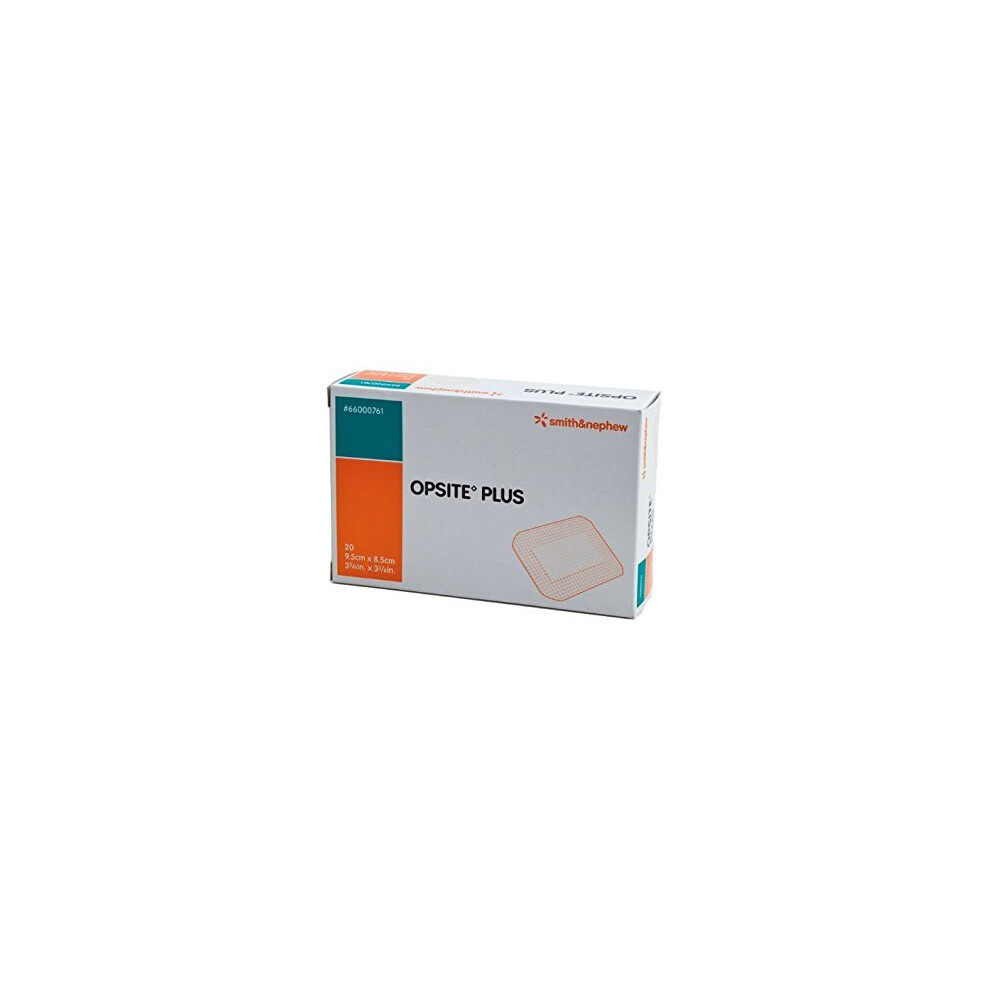 Smith & Nephew 99Xx0343 Opsite Plus Waterproof Dressing, 6.5Cm X 5Cm, Pack Of 25