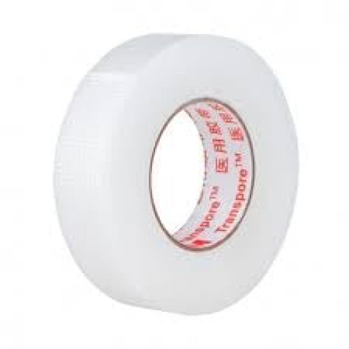 3M 3M Transpore Surgical tape 1.25cms wide x 9m long