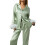(XL, Green) Conjunto de pijama e calça. 10