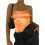 (S, Orange) Débardeur bustier sans E-girl Y2K 3