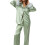 (M, Green) Conjunto de pijama e calça. 11