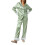 (M, Green) Conjunto de pijama e calça. 7
