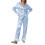 (S, Lake blue) Conjunto de pijama e calça. 13