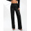 (L, Black) Calça feminina de e elástica. 6