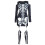 (XL, Black) Dámsky halloweenský kostým, a pančuchami 5