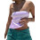 (S, Purple) Débardeur bustier sans E-girl Y2K 5