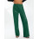 (M, Green) Calça feminina de e elástica. 6