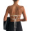 (M, White) Débardeur bustier sans E-girl Y2K 4