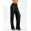 (L, Black) Calça feminina de e elástica. 10