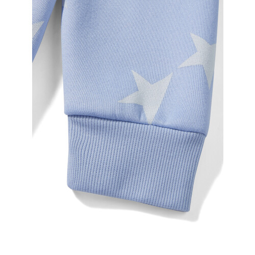 (XL, Blue) Veste à capuche fermeture éclair. 1