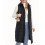(XL, Black) Chaleco mujer capucha e invierno. 5