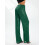 (M, Green) Calça feminina de e elástica. 9