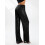 (L, Black) Calça feminina de e elástica. 7