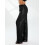 (L, Black) Calça feminina de e elástica. 11