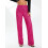 (S, Rose Red) Calça feminina de e elástica. 8