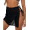 (S, Black) Saias transparentes com e mini. 1