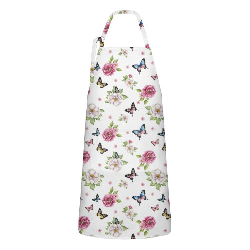 Ποδιά Pioneer Flower Floral Βαμβάκι-Λινό 33x27 ίντσες