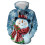 (S, Blue) Chemise de Noël, avec poches 3