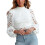 (S, White) Chemisier blanc femme au dos. 2