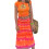 (S, Orange) Jupe femme à la plage 7