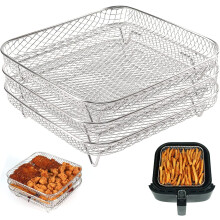 Sada příslušenství pro fritézu se třemi stohovatelnými rošty