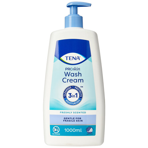 Tena 1 L Tena Wash Cream Pump Dispenser