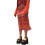 (S, Orange) Jupe femme à la plage 4