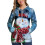 (S, Blue) Chemise de Noël, avec poches 2