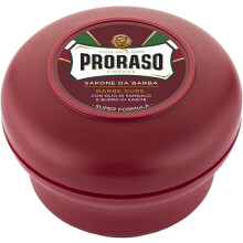 Proraso Shaving Soap for Coarse Beards in a Bowl, 150ml, Nourishing and Moisturi