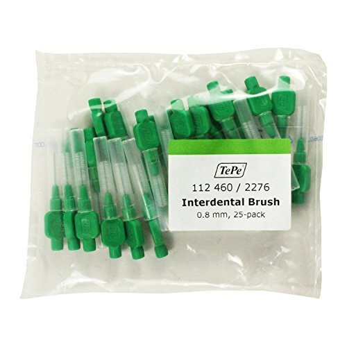 Tepe TePe Original Green Interdental Brushes 0.8mm 25 pack