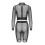 (2XL, Black) Γυναικείο σετ ρούχων Bodycon, καλοκαίρι 5