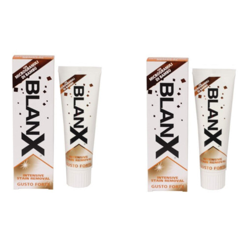 2 x Blanx Intensive Stain Removal Toothpaste by BlanX