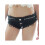 (M, Black) Short en jean la plage. 1