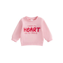 (12-18 Months, Pink) Dívčí podzimní mikiny a Valentýn.
