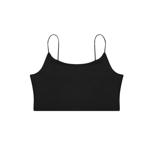 (S, Black) Débardeur sexy pour tendance été. 2