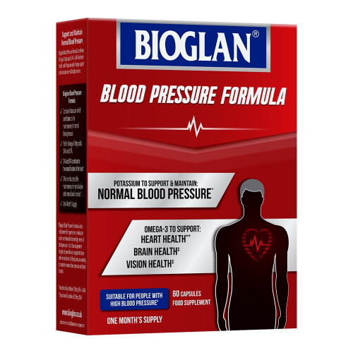Bioglan Blood Pressure Formula Capsules, 60 Count