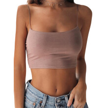 (M, Pink) Débardeur sexy pour tendance été.