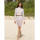 (L, White) Γυναικείο σετ ρούχων Bodycon, καλοκαίρι 7