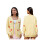 (S, Yellow) Gilet cardigan ouvert et automne. 2